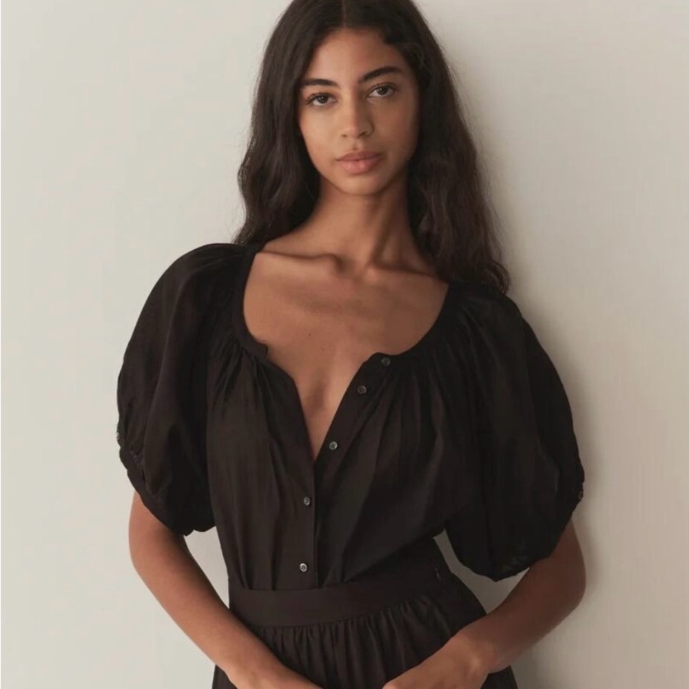 Doen June Top in Black, size S